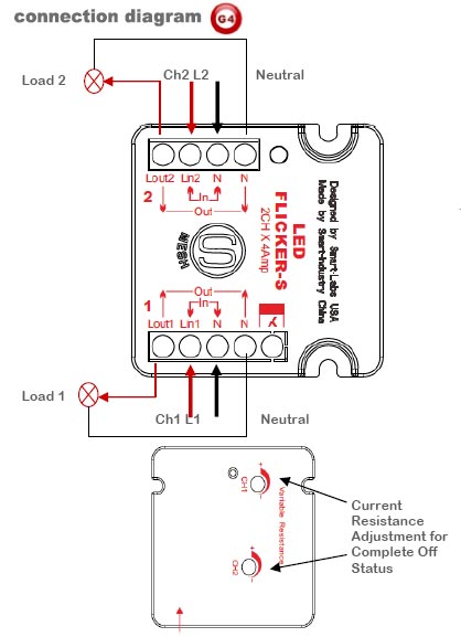 Smart-Bus LED Flicker Supressor (G4) - SB-Flicker-S-UN - GTIN (UPC-EAN): 0610696254870