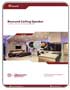 Resound Ceiling Speaker Manual Catalogue