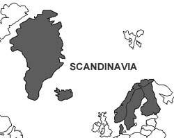 Scandinavia Map