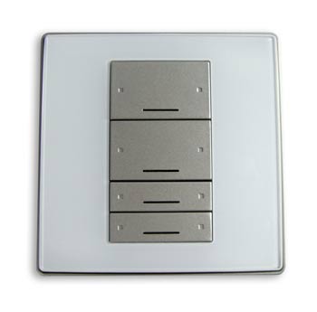 Smart-Bus 4 Button Switch Wall Panel - SB-4BS-EU - GTIN (UPC-EAN): 0610696254276