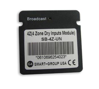 Smart-Bus 4-Zone Dry Input Module (G4) - SB-4Z-UN - GTIN(UPC-EAN): 0610696254023 