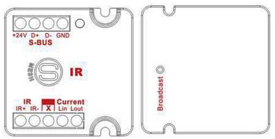 Smart-Bus IR Emitter with Current Sensor (G4) - SB-IR-UN - GTIN (UPC-EAN): 0610696253774