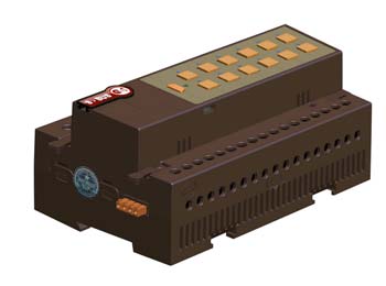 Smart-Bus Relay 12ch 10Amp /ch, DIN-Rail Mount (G4) - SB-RLY12c10A-DN - GTIN (UPC-EAN): 0610696254375 