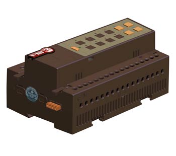 Smart-Bus Relay 4ch 16Amp /ch, DIN-Rail Mount (G4) - SB-RLY4C16A-DN - GTIN (UPC-EAN): 0610696254429 